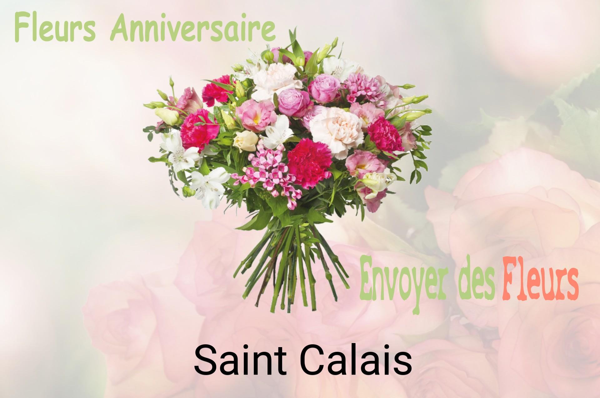 Bouquet de fleurs d’anniversaire livré à Saint-Calais